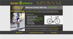 Desktop Screenshot of borderbikehire.com